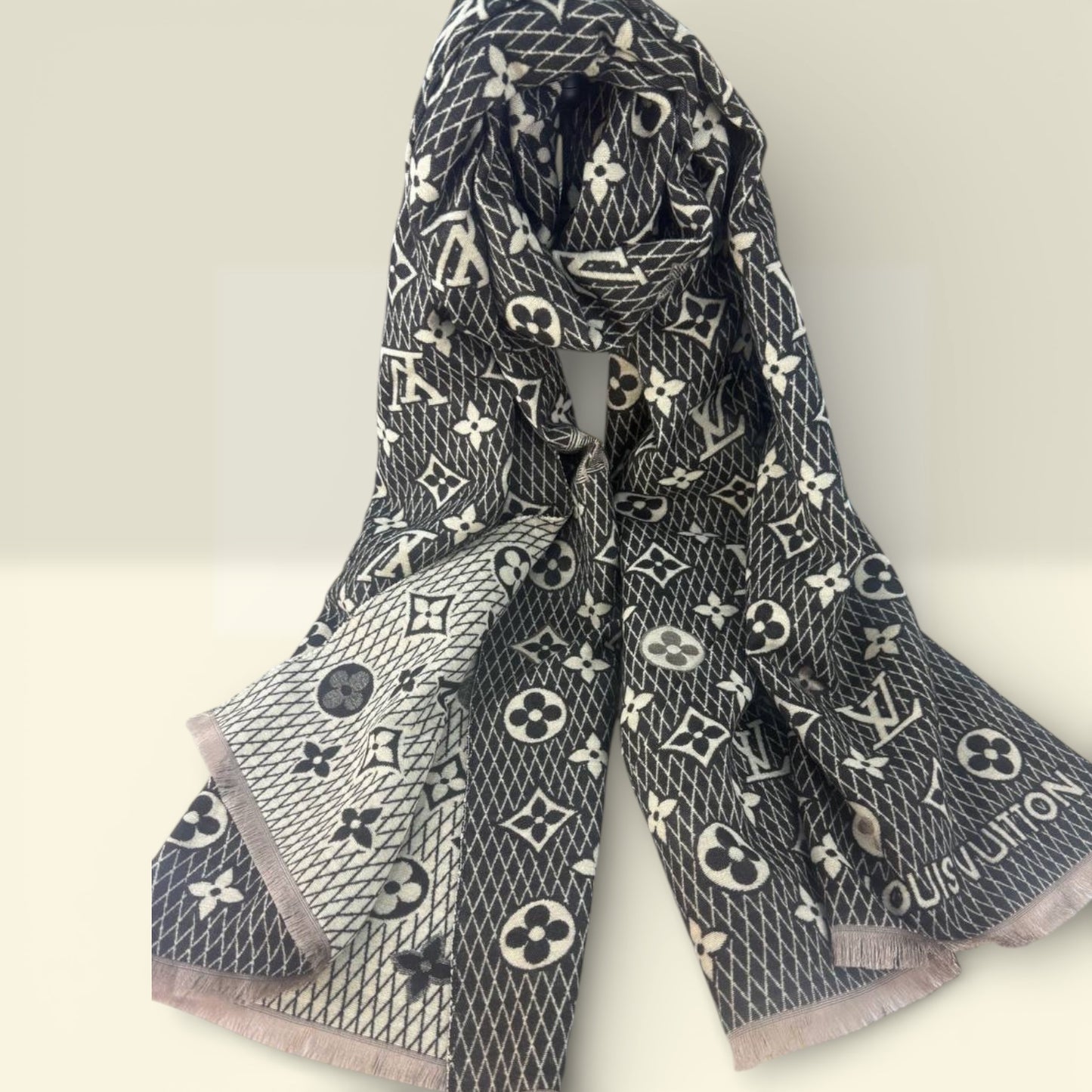 Louis Vuitton Monogram Shadow Scarf
