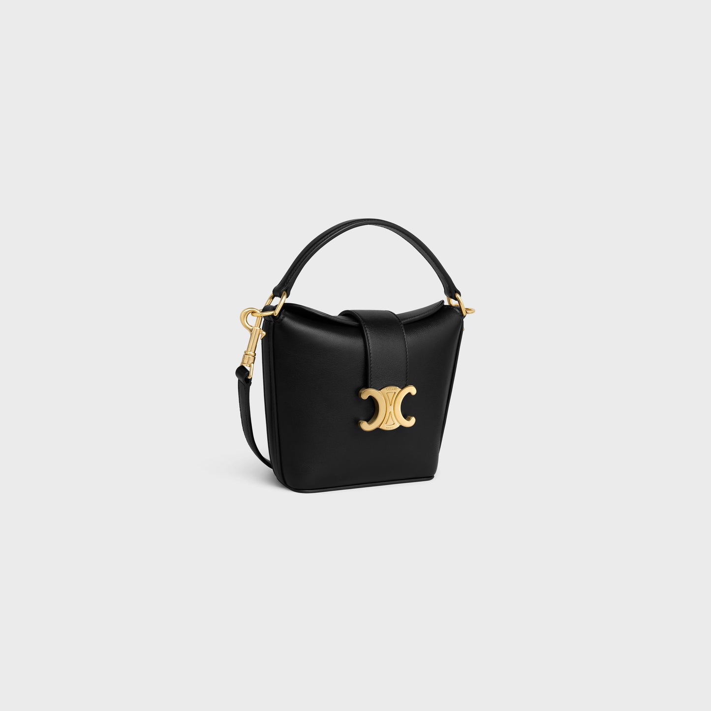 CELINE MEDIUM BUCKET CUIR TRIOMPHE BAG