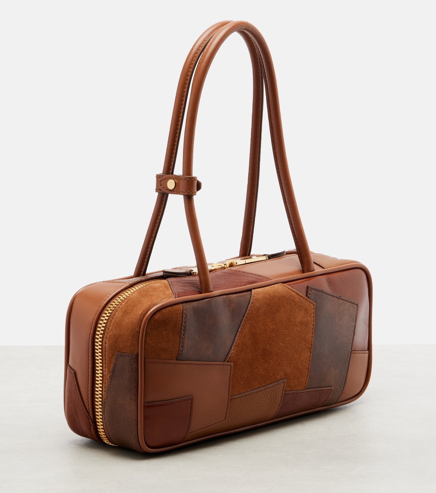 Miu Miu Patchwork Leather Tote Bag