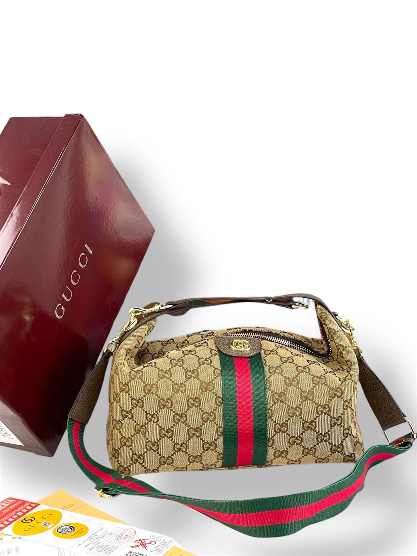 Gucci Vanity medium top handle bag