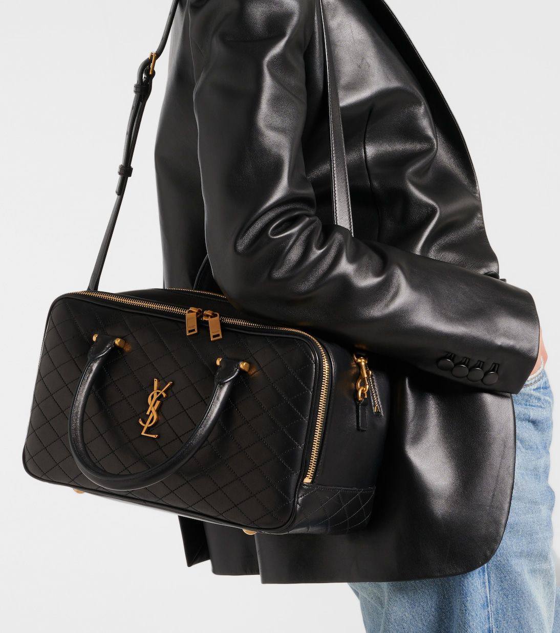 YSL- SAINT LAURENT LYIA DUFFLE BAG