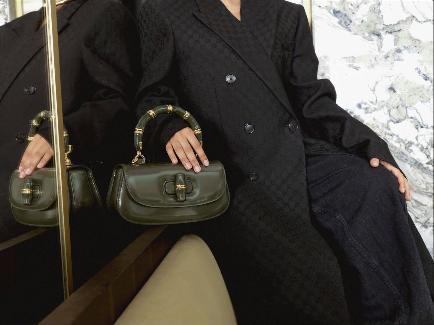 Gucci Bamboo Diva medium bag