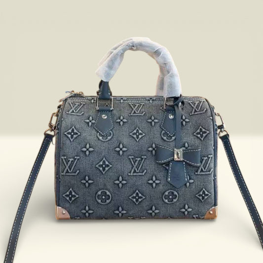 LOUIS VUITTON SPEEDY DENIM 25