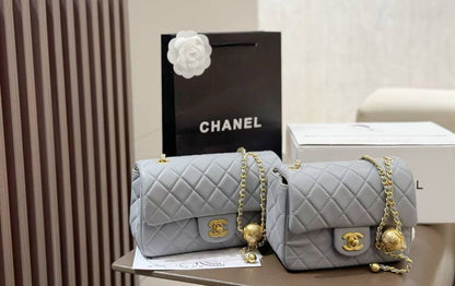 Chanel Quilted Pearl Crush Flap Bag