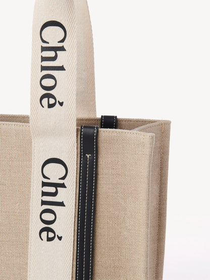 CHLOÉ MEDIUM WOODY TOTE BAG