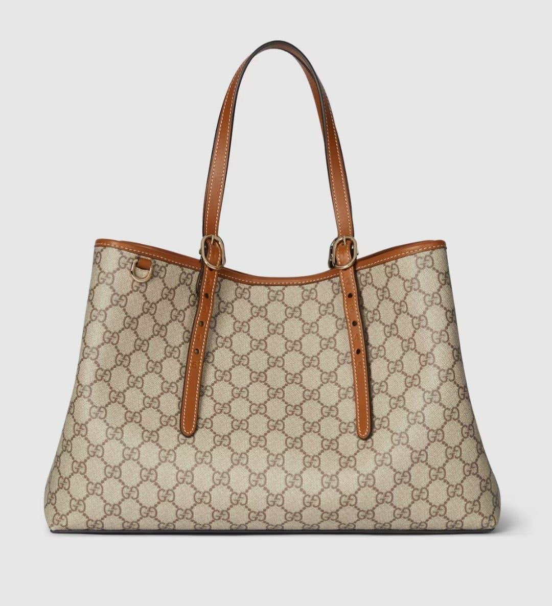 Gucci GG Emblem Medium Tote Bag