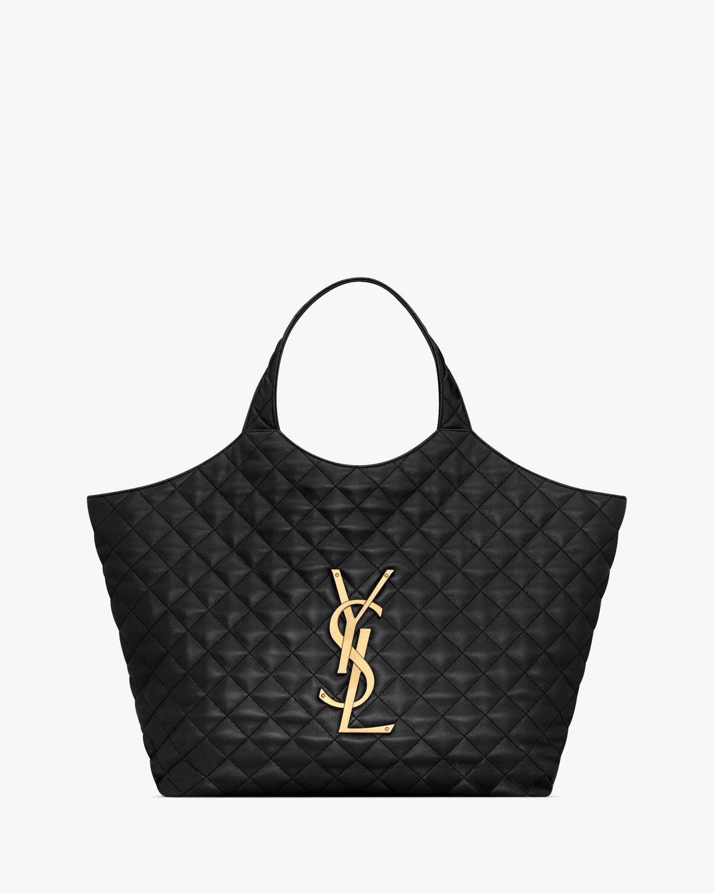 Saint Laurent Icare Quilted Tote Bag