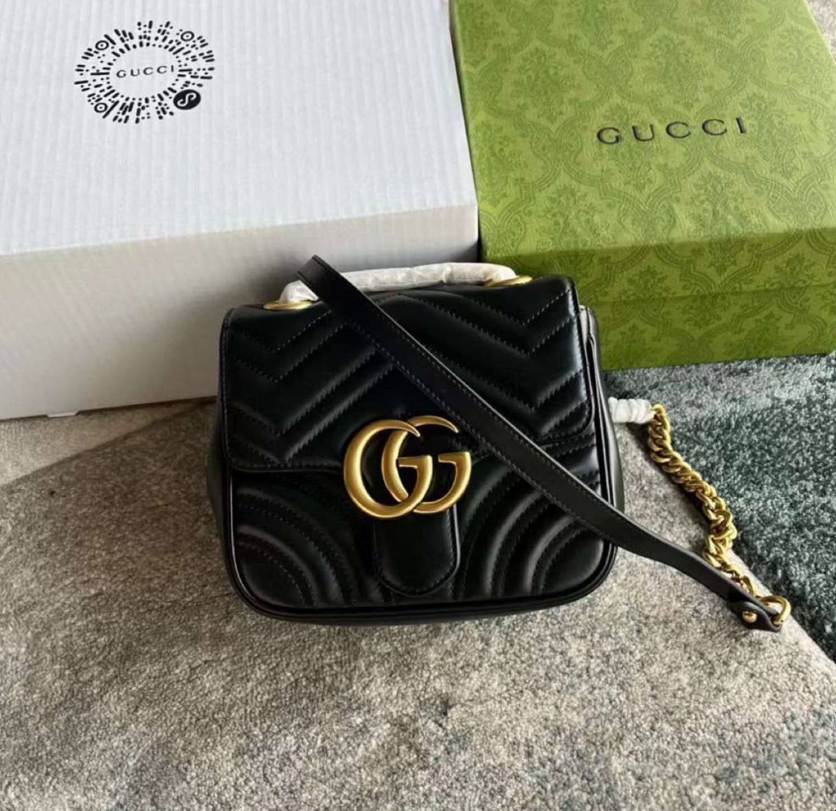 Gucci GG Marmont Small Flap Bag