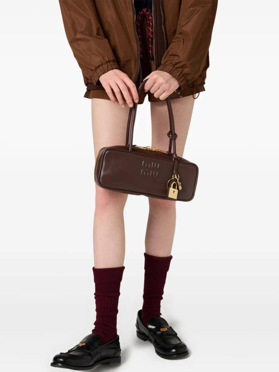 Miu Miu Beau leather shoulder bag