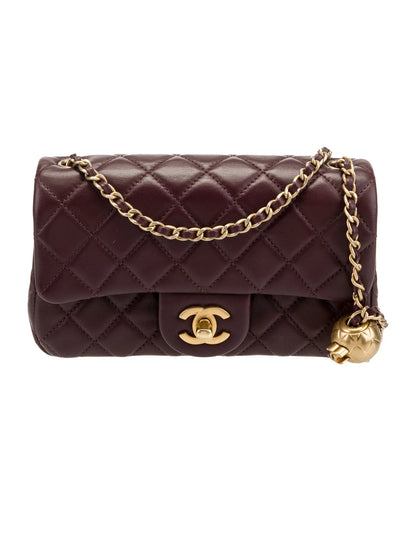 Chanel Quilted Pearl Crush Flap Bag