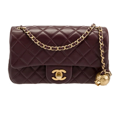 Chanel Quilted Pearl Crush Flap Bag
