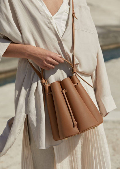 POLÈNE  NUMÉRO HUIG MINI BUCKET BAG