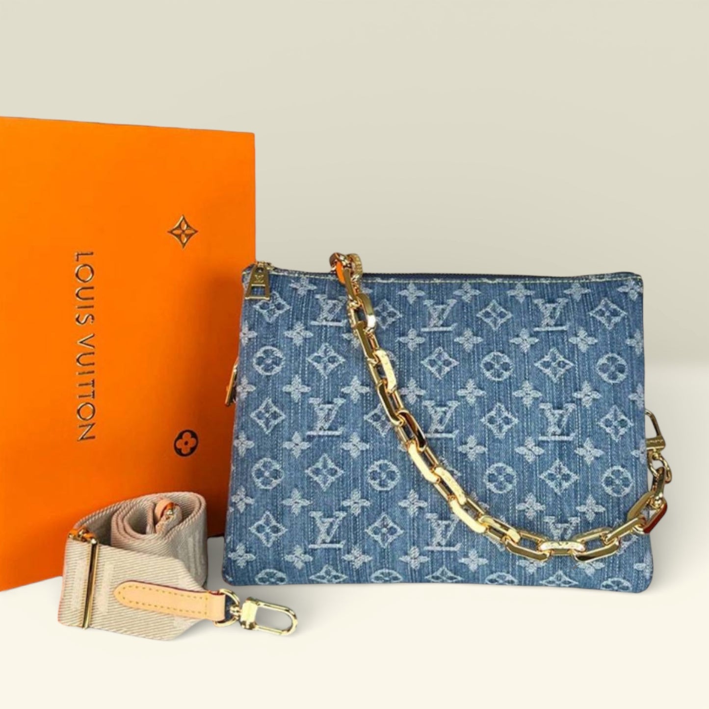 LOUIS VUITTON COUSSIN PM DENIM
