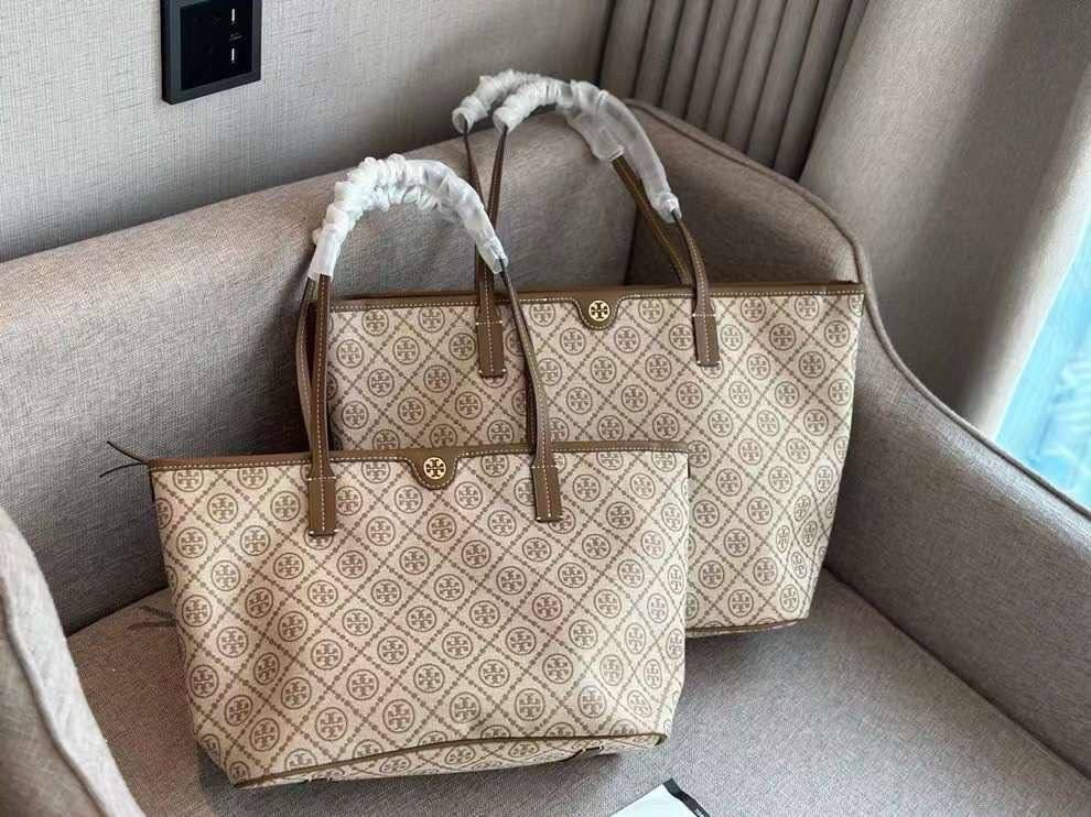 Tory Burch T Monogram Jacquard Tote Bag