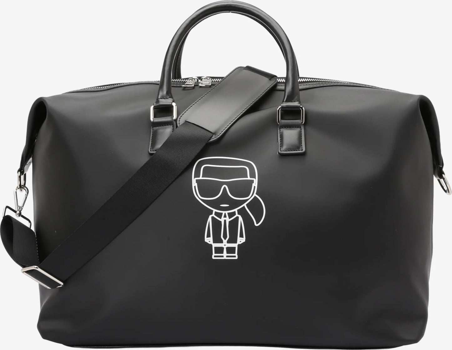 Karl Lagerfeld K/Ikonik weekender duffle bag