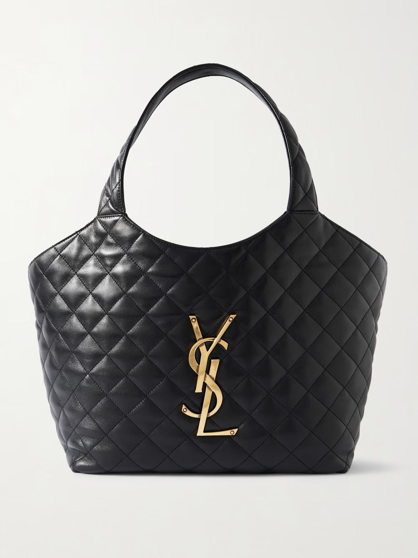 Saint Laurent Icare Quilted Tote Bag