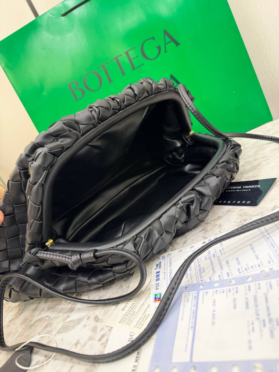 Bottega Veneta Intrecciato pouch