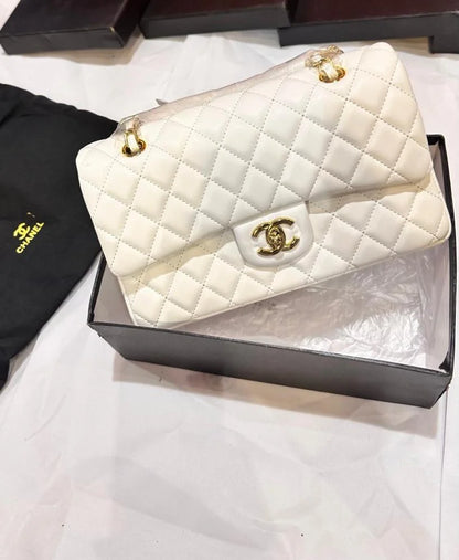 Chanel Quilted Pearl Crush Flap Bag