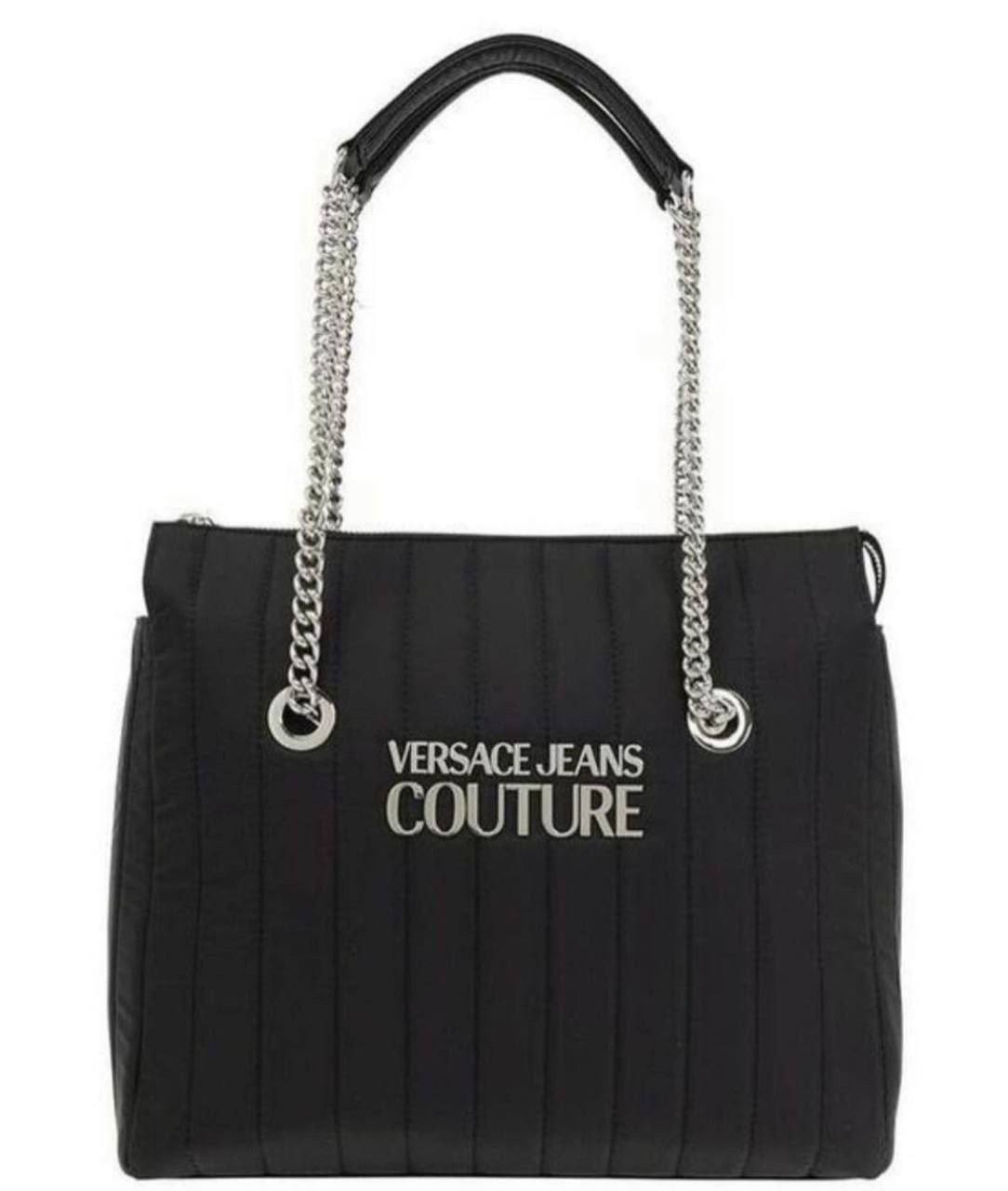 VERSACE JEANS COUTURE NYLON TOTE BAG