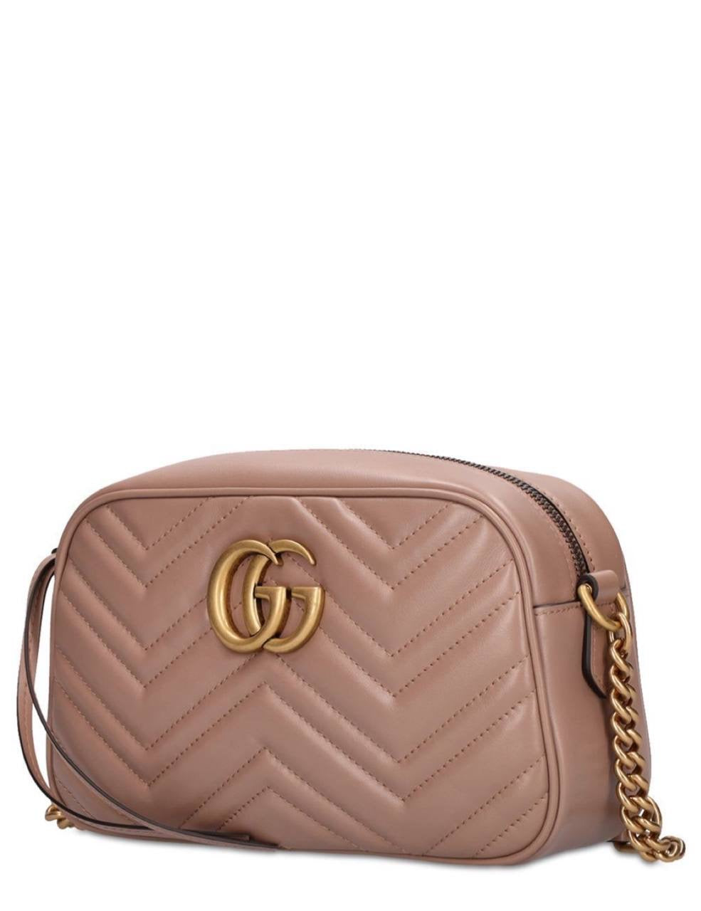 Gucci GG Marmont Small Quilted Leather Bag