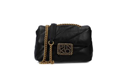 Pinko Love Classic Puff Maxi Quilt Jewel Bag