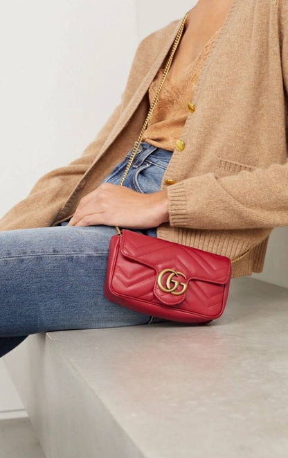 Gucci GG Marmont Mini Flap Bag
