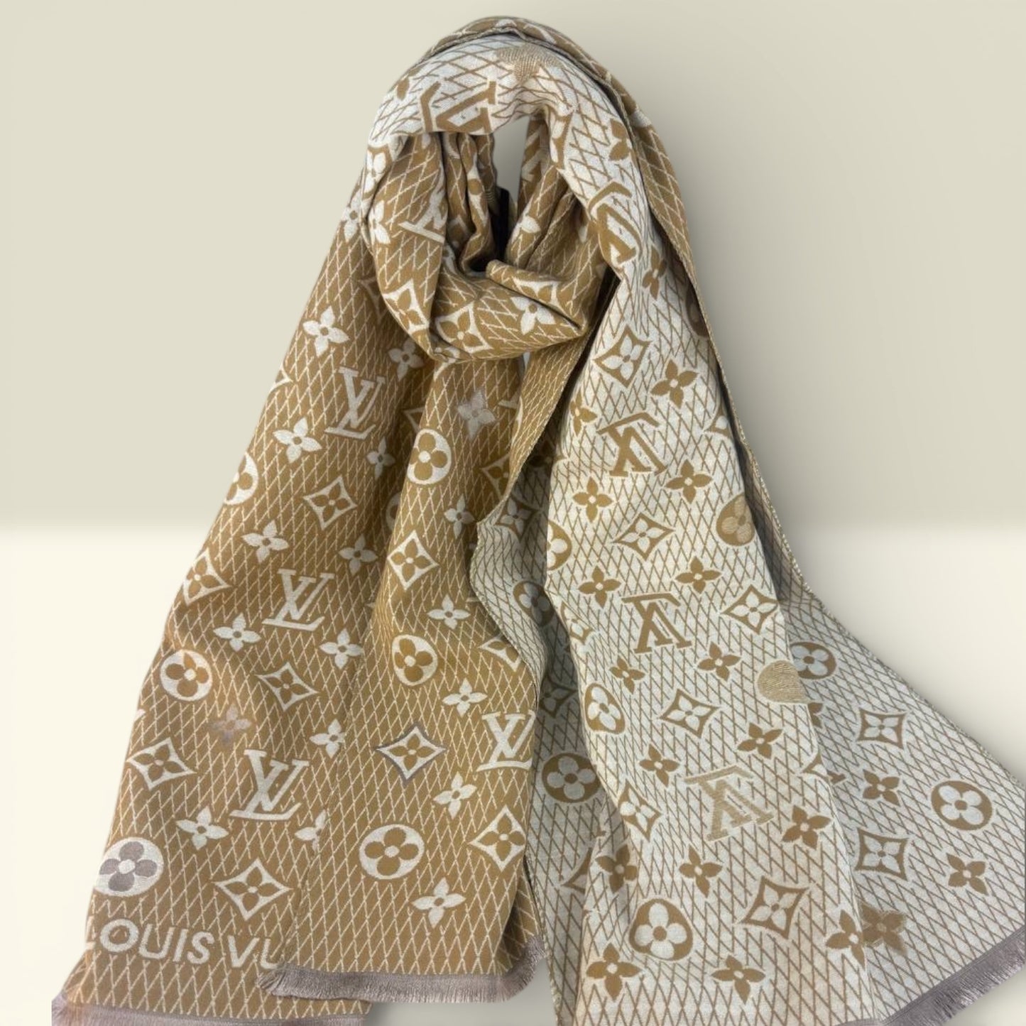 Louis Vuitton Monogram Shadow Scarf