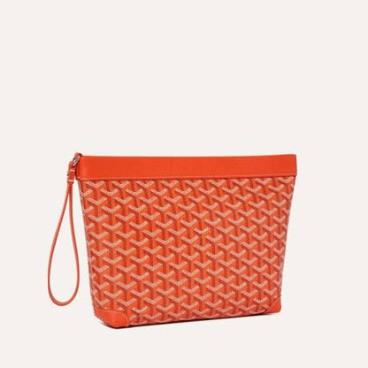 Goyard Conti Pouch in Goyardine Canvas