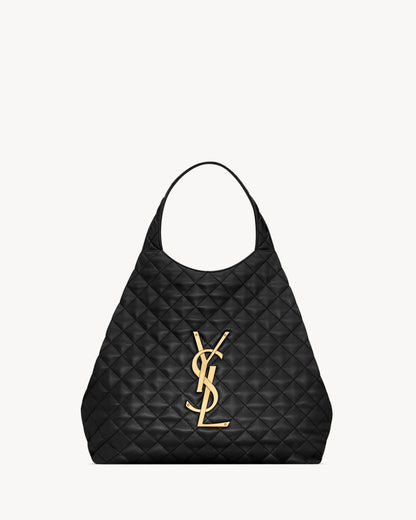 Saint Laurent Icare Quilted Tote Bag