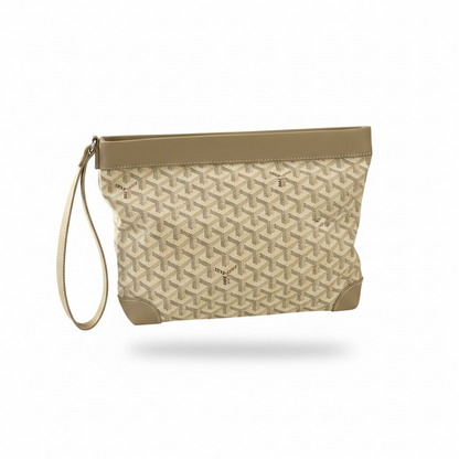 Goyard Conti Pouch in Goyardine Canvas