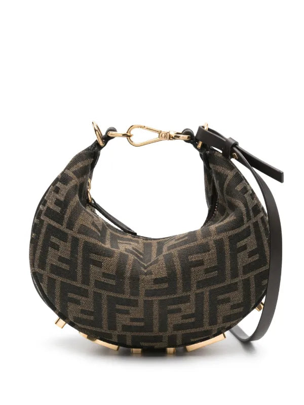 Fendigraphy Mini Hobo Bag