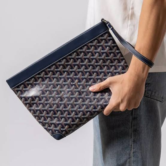 Goyard Conti Pouch in Goyardine Canvas