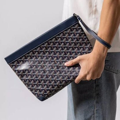 Goyard Conti Pouch in Goyardine Canvas