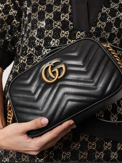Gucci GG Marmont Small Quilted Leather Bag