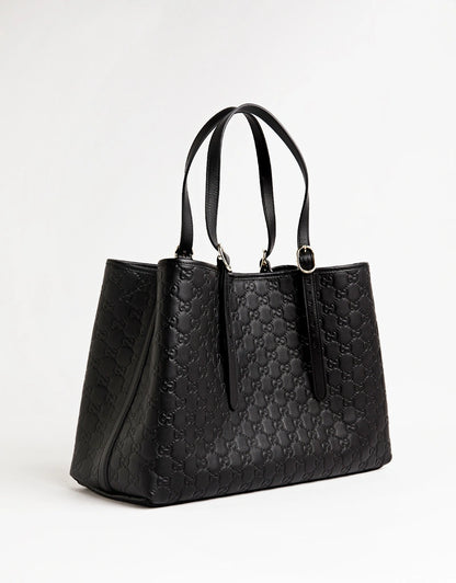 Gucci GG Emblem Medium Tote Bag