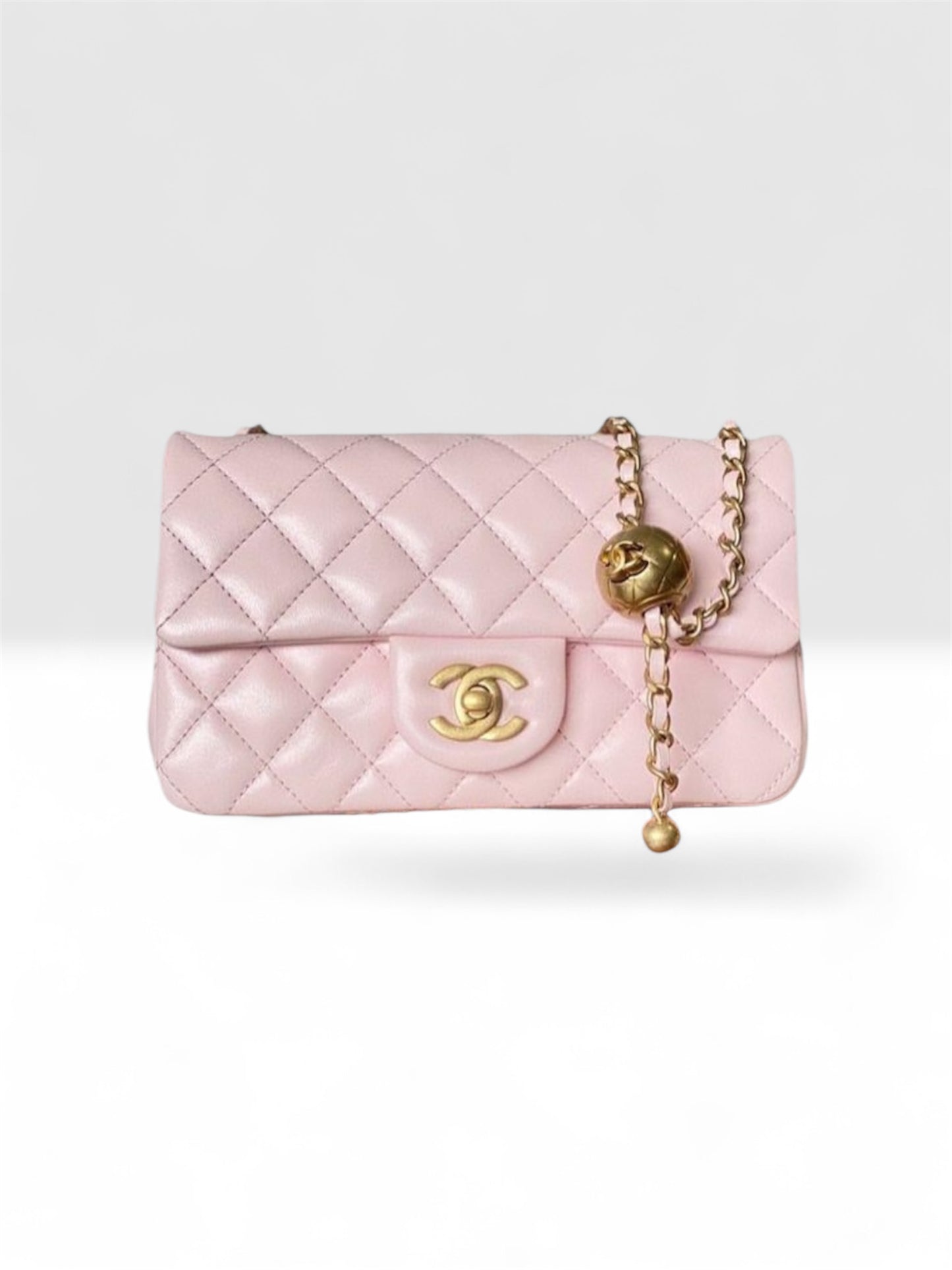 Chanel Quilted Pearl Crush Flap Bag