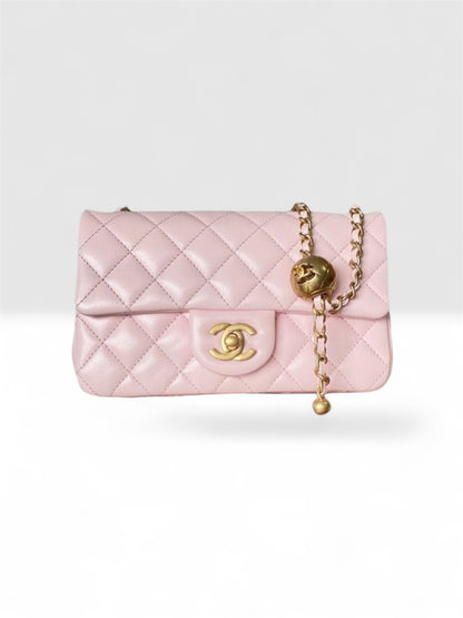 Chanel Quilted Pearl Crush Flap Bag