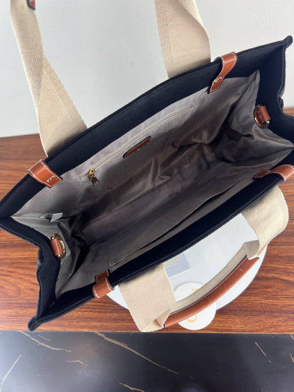 CHOLOÉ LARGE WOODY TOTE BAG