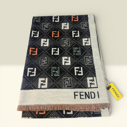 Fendi FF Logo Monogram Scarf