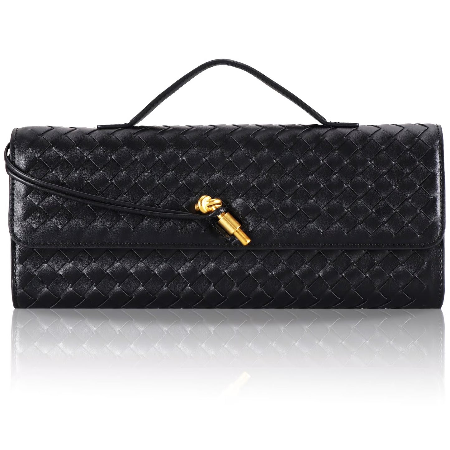 Bottega Veneta Long Andiamo Clutch