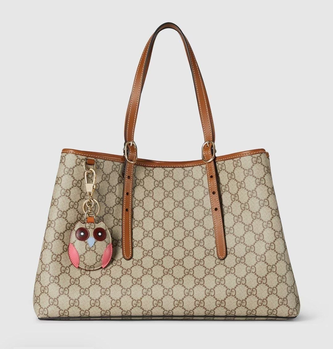 Gucci GG Emblem Medium Tote Bag