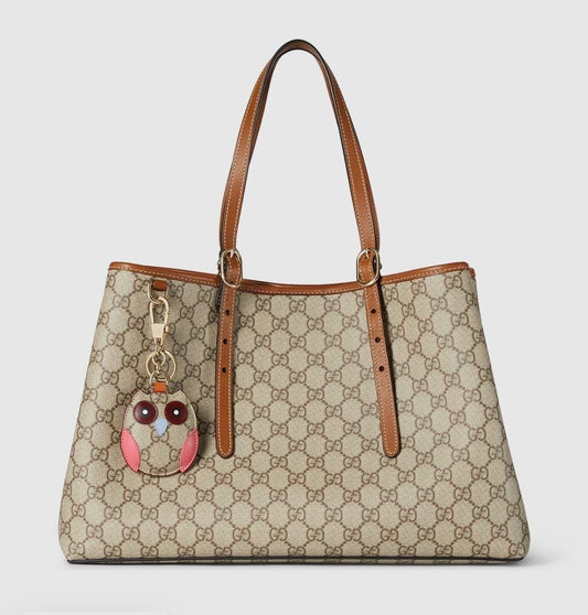 Gucci GG Emblem Medium Tote Bag