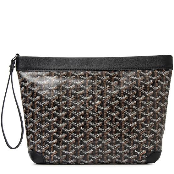 Goyard Conti Pouch in Goyardine Canvas