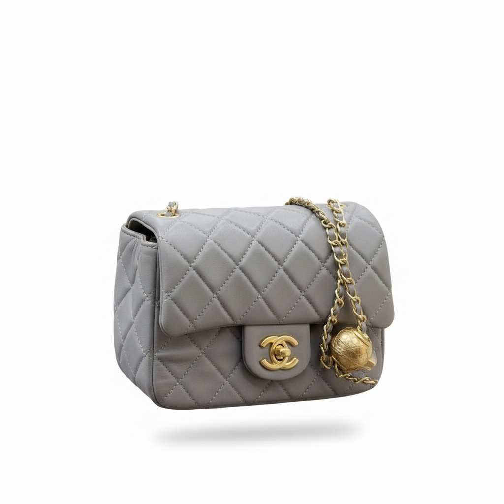 Chanel Quilted Mini Pearl Crush Flap Bag