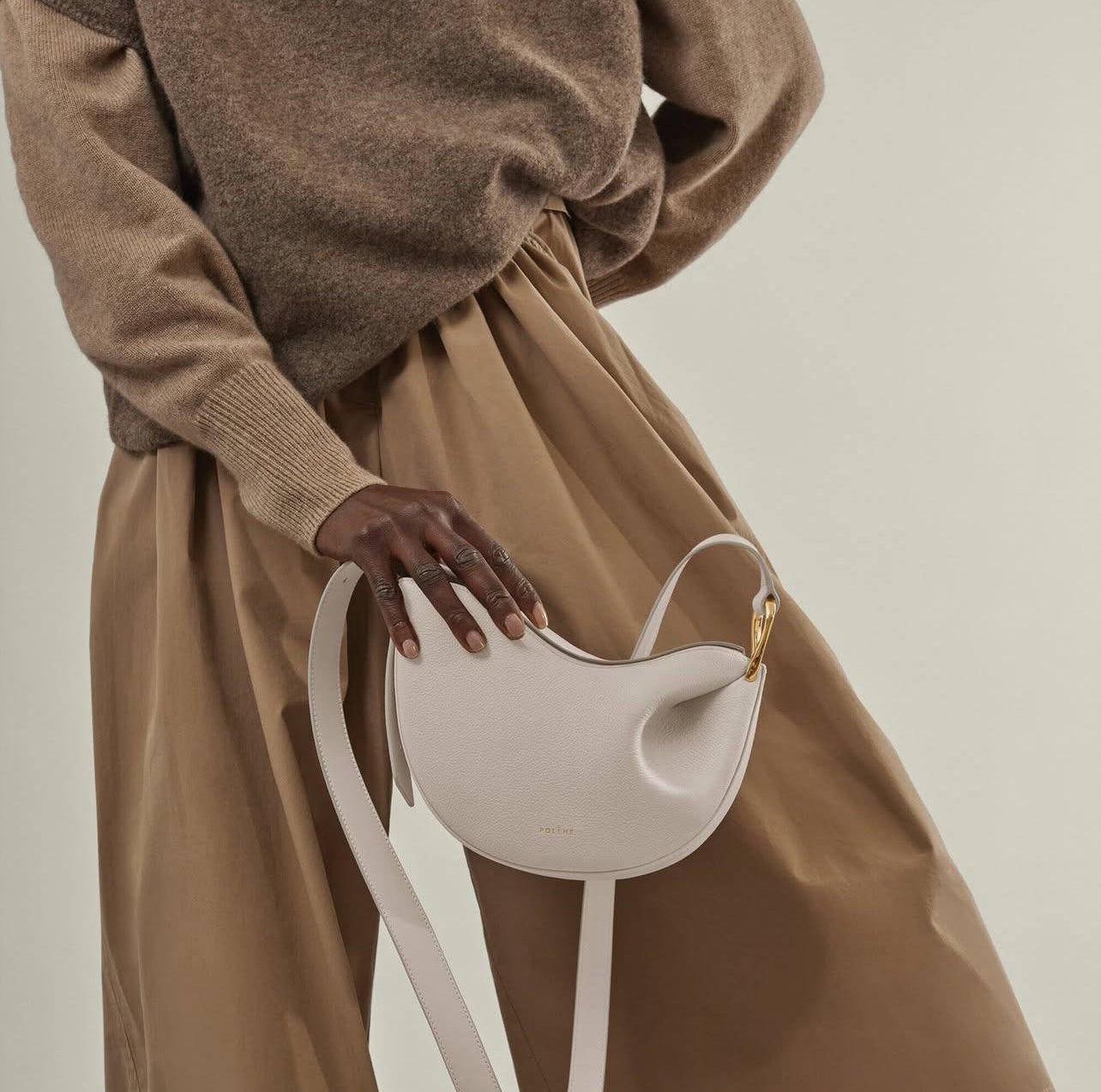 POLÈNE TONCA SHOULDER BAG