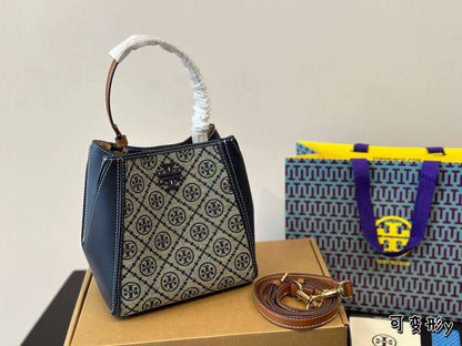 Tory Burch McGraw Small Bucket Bag