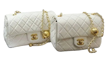 Chanel Quilted Pearl Crush Flap Bag