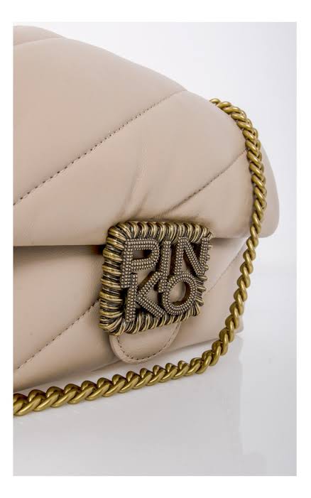 Pinko Love Classic Puff Maxi Quilt Jewel Bag