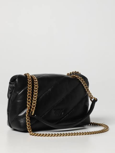 Pinko Love Classic Puff Maxi Quilt Jewel Bag