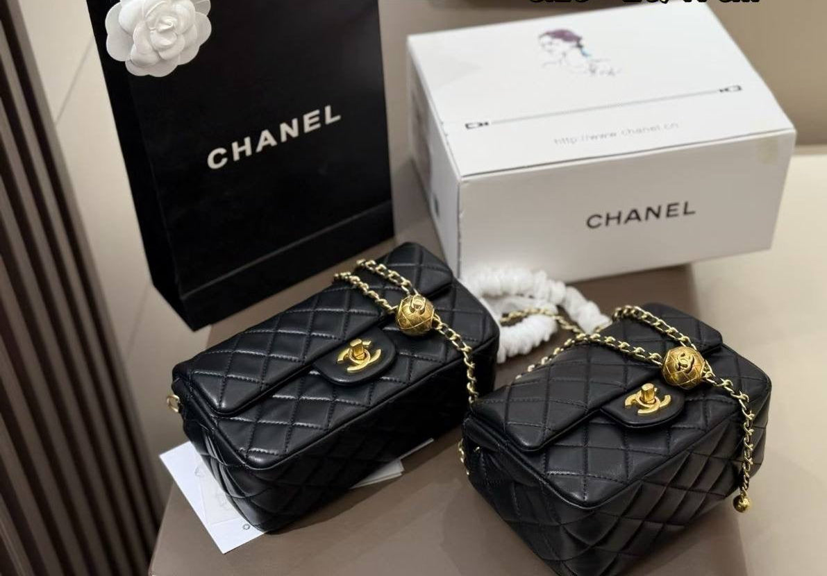 Chanel Quilted Pearl Crush Flap Bag